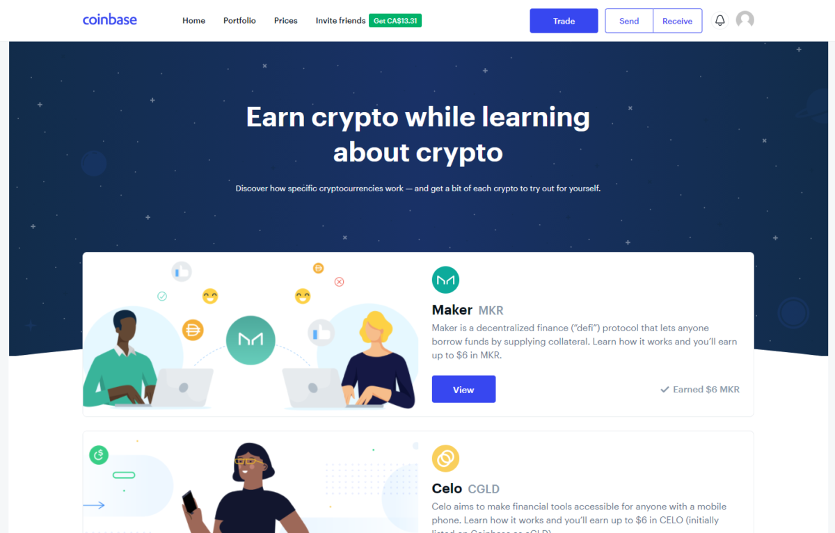 How You Can Earn $141 And More In Free Crypto Using Coinbase